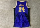 Youth Kobe Bryant Hq Jersey Shorts Lakers Basketball 2t - Xl Halloween Or Play