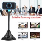 Hd Web Cam Camera Webcam With Microphone Usb 2 0 For Computer Pc Laptop Desktop