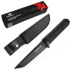 10 Inch Tactical Fixed Blade Knife Full Tang Tanto Hunting Knife W sheath