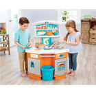 Kids Kitchen Play Set Toddler Cooking Pretend Role Play Realistic Toy B Day Gift