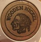 Vintage Tremont Nail Co  Wareham  Ma Wooden Nickel - Token Massachusetts