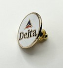 Delta Air Lines Classic Widget Logo Lapel Pin Cloisonn   Repro Gift