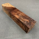 Wb429 Walnut Burl English Walnut Graft Blank Art Knife Handle Pistol Grip