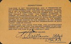 Cleveland   Canada Navigation Co  - Steamboat Annual Pass - 1927