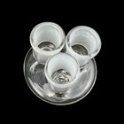 14mm Triple Joint Glass Adaptor - 3 Way Splitter