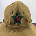Soviet Hot Region Panama Hat For Infantry Green Star Military