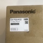 Panasonic Kx-tgu432b Cordless Phone Answering Machine Call Block 2 Handset Black