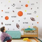 Sports Wall Decals  Basketball And Football Wall Stickers  Peel And Stick