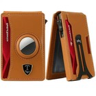 Airtag Wallet Rfid Blocking Pop-up Bifold Wallet Slim Leather With Money Clip