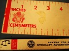 6 Paper Measuring Tapes 