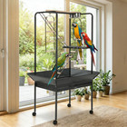  new  Garvee Parrot Playstand With Wheels  Bird Cage Stand Activity Play Center