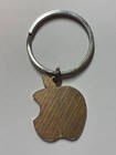 Apple Computer Rainbow Logo Keychain Key Chain Vintage Nos