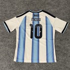 Adidas Lionel Messi 10 Argentina Home 2026 Youth Small 9-10 Ka8115 Jersey Nwt