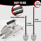 Sand Scoop For Metal Detecting  Metal Detector Scoop With Long Fiberglass Handle