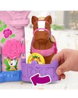 Fisher-price Little People Disney Princess Playset Play   Go Castle Kids Gift