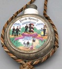 Antique Pre-wwi 1898-1900 Imperial German Parole Reservist Porcelain Flask