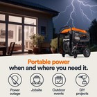 Generac Gp Series 19 300 Watt Gas Powered 49-state Portable Generator With