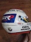 2020 Race Used Signed Graham Rahal Bell Hp77 Helmet Troy Lee Designs Indycar