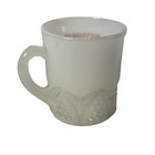 Urbana Ohio Oh Uranium Custard Glass Souvenir Tea Cup Mug Antique Mo
