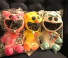 Poppy Smiling Critters  A Trio  Kickinchickin  Pickypiggy  And Craftycorn