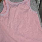 Disney Princess Ariel   Flounder Pink Girls Tank Top Size 6 Tagless Ruffle