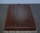 10 8  Old Chinese Huanghuali Wood Carved Manjushri Bodhisattva Wall Hang