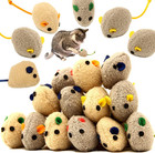 Youngever 20 Pcs Cat Toys  Catnip Mice  Cat Mouse Toys  Catnip Cat Toys  Interac