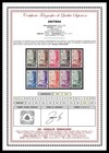Eritrea 1934 - Flight Rome Mogadishu Series Mnh - Certificate     850