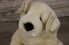 Russ Berrie Rover Plush Dog 15  White Gray Stuffed Animal Floppy Puppy Soft Toy