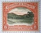 Travelstamps  1935 Trinidad   Tobago Stamps 8 Cents  Mint  Original Gum Hinged