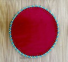 Handmade Beaded Native Style Aztec 3 Inch Rosette applique