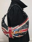 Rare Def Leppard Rock Of Ages Wilson Leather Purse Shoulder Bag Grunge Studded