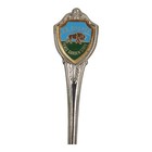 North Dakota Souvenir Spoon Us Peace Garden State Vintage Travel Collectible