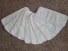  used   Babygoal Reusable Cloth  Baby Diapers Lot With Inserts