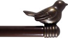 3 4 Inch Cute Decorative Bird Adjustable Curtain Single Rod Set  28 -120 