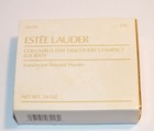 Vintage Estee Lauder Pressed Powder Compact Columbus Day Discovery 1992 Map Gold
