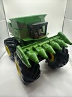 John Deere Monster Truck Farm Toy Combine Harvester Big Wheels Green Works
