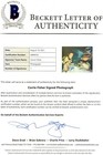 Star Wars  Carrie Fisher Signed 8x10  Opx Official Pix With Beckett Loa Mint Con