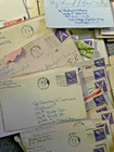 Vintage Lot 100 Military Letters From Family Girlfriend 1944 1945 Hand Written