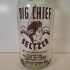 Vintage Big Chief Seltzer 32oz Acl Bottle  Coca Cola Bottling Co  Sacramento Ca