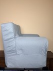 Pottery Barn Kids Size Light Blue Twill Medium Size Anywhere Chair