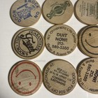 Lot Of 18 Vintage Wooden Nickels -virginia Area - Iowa - Free Shipping