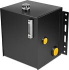 15-gallon 14 Gauge Steel Hydraulic Fluid Reservoir Tank With Fill Cap Temp Gauge