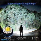 Flashlights Led High Lumens Rechargeable  20 000 Lumens Xhp70 2 Super Bright    