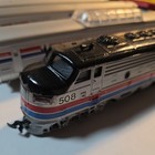     Ho Scale Bachmann Amtrak 508 Train Set Locomotive   3 Coach Cars    