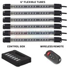 Ledglow 6pc Million Color Engine Bay Under Hood Led Accent Neon Lighting Kit