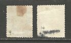 Nevis Stamps  9  14 -- 1p  On Different Papers --  1867 -- Used