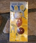 Vintage 1960 s Brand New Old Stock Sports Model Yoyo s Hong Kong Sealed 
