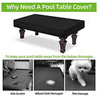 7 8 9ft Outdoor Pool Snooker Billiard Table Cover Polyester Waterproof Dust Cap