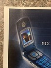 2002 Sprint Flip Phone Cellphone Lg Mobil Print Ad Pcs 5350 Mix It Up Vtg 2000s